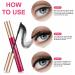 Mascara Makeup | Womens Mascara - Special Brush Head For Curly And Slender Lashes 4D Waterproof And Sweatproof Formula For Daily Use Commute - Buy Online on GoSupps.com