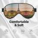 Beautiful Eiffel Tower Paris Print Unisex Sleep Mask | Double-Sided Eye Mask for Sound Sleep & Skin Care - Shop Internationally - Buy Online on GoSupps.com