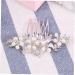 DOITOOL 1pc Bridesmaid Hair Accessories Headpiece Alloy Hair Comb Special Occasion Hair Accessories Tiara Comb for Bridal Womens Hair Accessories Pearl Comb Alloy Comb Miss - Buy Online on GoSupps.com