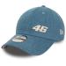 New Era 9Forty Snapback Cap - Vespa VR46 Black