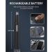 3-in-1 Rechargeable Nose Hair Trimmer for Men & Women | Painless Eyebrow & Beard Trimmer with Dual-Edged Blades - Easy Clean & Powerful Motor - Buy Online on GoSupps.com