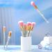 13 Pieces Rhinestone Makeup Brushes Set Bling Crystal Professional Face Cosmetics Blending Liquid Foundation Powder Concealer Eye Shadows Make up Beauty Tool Glitter with Holder (Silver) Silver Pink - Buy Online on GoSupps.com