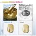 U-Shinein 8ml Metallic Painting Gel Metal Painted Gel Nail Polish 3D Metal Painting Gel Drawing Mirror Nail Gel Polish Glossy DIY Nail Art Manicure -Golden - Buy Online on GoSupps.com