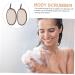 Angoily 2pcs Bathing Loofah Sponge - Exfoliating Shower Scrubber for Body Wash & Cleanse - Buy Online on GoSupps.com