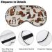 Cute Red Panda Sleep Mask - Adjustable Blindfold for Sleeping and Travel - Buy Online on GoSupps.com