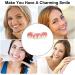 Comfort Fit Flex Dentures - Natural Look Upper Veneer Fake Teeth for a Confident Smile - Buy Online on GoSupps.com