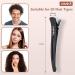 Aimike 12pcs Professional Non-Slip Hair Styling Clips - Black 10.9cm - Salon and Home Hair Cutting Clips for Women and Men - Buy Online on GoSupps.com