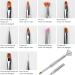 Nail Art Liner Nail Art Painting Pen Fine Craftsmanship Painting Pen DIY Dotting Design for Nail Shop Household(Silver) - Buy Online on GoSupps.com
