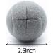 Florencey 2 PCS Precut Walker Tennis Ball for Furniture Legs and Floor Protection Heavy Duty Long Lasting Felt Pad Covering Grey - Buy Online on GoSupps.com