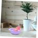 Housoutil Cleaning Pad Silicon Brush Cleaner Cosmetics Brush Scrubber Makeup Cleaning Mat Cosmetic Brush Cleaner Pad Makeup Scrubber Bowl Silica Gel Purple Cleaning Brush Make up 14.5x11cm Purple - Buy Online on GoSupps.com