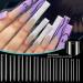 XUYUH 60pcs/Bag Long Lasting and Durable Square Shaped False Nails Full Cover Nails Art Decoration for Women Girls - Buy Online on GoSupps.com