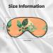 Buy Green Turtleback Eye Mask - Soft Elastic & Adjustable Sleeping Mask for Men & Women | Comfortable Black Nighttime Eye Mask for Travel & Sleep - Buy Online on GoSupps.com