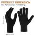 Heat-Resistant Styling Gloves - Dndgdlua 2-Piece Hair Protection Set for Flat Iron & Heat Tools (Black) - Buy Online on GoSupps.com