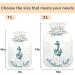 Naanle Vintage Sea Anchor Hot Water Bottle - 1L Transparent Cover for Pain Relief & Therapy | Ideal for Bed Hands & Feet - Buy Online on GoSupps.com