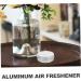 PopetPop Dog Leash & Aluminum Essential Oil Diffuser - 40 Pieces Truffle Oil Fragrance Home Aroma Tool Silver 2.6x6.8cm - Buy Online on GoSupps.com