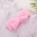 Molain Spa Headband | Bowknot Hair Band for Women | Coral Fleece | Elastic | Headband for Washing Face & Shower | Pink - Buy Online on GoSupps.com