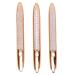 Healeved 3pcs Eyeliner Eye Makeup Stamp Portable Makeup Pens Cosmetics Eye Line Pencils Makeup Supplies Alloy