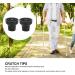 10Pcs Rubber Cane Tips | Skid-Resistant & Wearproof | For Standard & Folding Walking Sticks (16mm) - Buy Online on GoSupps.com