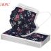 Lulupi 10-Piece Floral Face Masks for Women | Breathable Elegant Mouth and Nose Protection | International Shipping - Buy Online on GoSupps.com