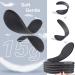 Buy 2 Pairs Memory Foam Insoles for Men US 13 | Cushioned Shock-Absorbing Insoles for Foot Pain Relief - Comfortable Black Inner Insoles for Men & Women - Buy Online on GoSupps.com