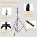 EMART 6.5ft Heavy Duty Light Stand with Spring Cushioning - Aluminum Alloy Construction for Photo Video Studio Tripod Stand - Ideal for Photography Lighting, Softbox, and Flash (1 Pack) - Buy Online on GoSupps.com