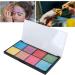 Pigment de qualit Alimentaire Palette de Peinture Corporelle Bas e sur L'eau 8 Couleurs pour Halloween No l Cosplay F tes Sc ne D'art Peinture de Bricolage Enseignement - Buy Online on GoSupps.com