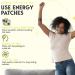 Klova Energy Patches - Boost Wakefulness with Caffeine Green Tea Peppermint & Vitamins B3 & B6 | International Shipping Available - Buy Online on GoSupps.com