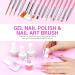 Saviland Acrylic Nail Kit Complete Acrylic Set with Powder Liquid Builder Gel Electric Nail Drill & Nail Art Tools for Home & Salon Use - Buy Online on GoSupps.com