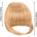 Clip in Fringe Clip in Fringe High Temperature Fiber Clip in Bangs with Temple Hair Fake Flat Bangs Front Face Fake Fringe for Women Girl Style2 - Buy Online on GoSupps.com
