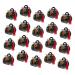 VILLCASE Graduation Favors Mini Chocolates 50pcs Boxes Graduation Hat Candy Box Paper Bride Gift Graduation Season Grad Cap Decorations Party Candy Holder 1 count (Pack of 1) Red