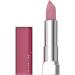Maybelline Color Sensational Lipstick  Lip Makeup  Matte Finish  Hydrating Lipstick  Nude  Pink  Red  Plum Lip Color  Blushing Pout  0.15 oz  (Packaging May Vary) 682 BLUSHING POUT 1 Count (Pack of 1)