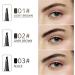 Magic Eyebrow Pencil with 4 Fork Tip Microblading Brow Pencil for Natural Makeup Long-Lasting All Day Fine Stroke 3D Waterproof Brow Pen to Accurate Depiction for Makeup Beginners (Dark Brown) - Buy Online on GoSupps.com