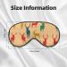 SSIMOO Deer Show Soft Sleep Eye Mask - Breathable Black Eye Patch for Travel & Relaxation | Perfect Gift for Women - Buy Online on GoSupps.com