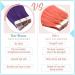 RUNATURE Colored Purple Tape in Hair Extensions 12 Inch - 20g Remy Human Hair Tape #Purple - Buy Online on GoSupps.com