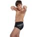 Buy Speedo Boys Boom Logo Placement Aquashort 13-14 Years - Black/Light Adriatic | Fast International Shipping - Buy Online on GoSupps.com