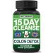 Saint Mingiano 15 Day Cleanse | Colon Detox with Natural Laxative for Constipation & Bloating. 30 Pills to Detoxify & Boost Energy | Extra-Strength Senna Leaf Supplements | Strong for Some People.