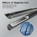 Nicebay Titanium Flat Iron | 5 Temp Settings Negative Ion Technology Travel-Friendly | Fast Heating & Wide Voltage - Buy Online on GoSupps.com