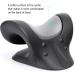 Neck Stretcher for Neck Pain Relief - Cervical Traction Device for TMJ and Muscle Relaxation - Chiropractic Pillow for Spine Alignment (Black) - Buy Online on GoSupps.com