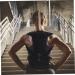 NOLITOY Adjustable Unisex Posture Brace & Seat Belt Holder | Anti-Hunchback Cotton Support for Shoulders - Black - Buy Online on GoSupps.com
