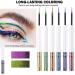 Chameleon Liquid Eyeshadow Set | 6 Metallic Glitter Shades | Long Lasting & Waterproof | Multichrome Makeup - Buy Online on GoSupps.com