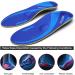 Orthotic Shoe Insoles with Arch Support for Metatarsal and Heel Pain Relief, Unisex - Size UK-4 (9.05 inches) Navy Blue - Buy Online on GoSupps.com