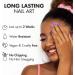 MOYOU LONDON Semi Cured Gel Nail Strips 20 Pc. Gel Wraps for Nails Get 1 Free UV Lamp When You Get 3 or More Easy Apply & Remove for Salon-Quality Manicure -Bath Bomb - Buy Online on GoSupps.com