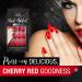 Ardell Nail Addict - Cherry Red | 24 Press-On Artificial Nails Set with Glue & File | Stunning Long Red Fingernails for Easy Application - Buy Online on GoSupps.com