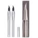 Generisch 2 x Tooth Pencil Waterproof Eyebrow Pencil 0.5ml Non Amazing Fork Tip Eyebroow Peen Two Teeth Pencil Cosmetic for Women Girls