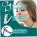 Premium Eyebrow Scissors with Comb - 5.63" Stainless Steel Rustproof Trimmer for Women | Non-Slip Handle for Home & Travel - Buy Online on GoSupps.com