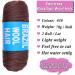 Samtress 2 Roll Honey Brown Brazilian Wool Hair Acrylic Yarn for African Crochet Braids Faux Locs Knitting Hair Synthetic Fiber Hair Extensions (#30) - Buy Online on GoSupps.com