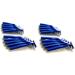 20 Box of Blue Razor Blades Disposable Stainless Steel Hospitality Quality Shavers High End Twin Blade Razors for Men and Women with Aloe Vera Lubrication Strip