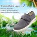 Secret Slippers Women's Air Cushion Adjustable Walking Shoes - Dark Gray - Buy Online on GoSupps.com