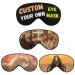 Custom Funny Eye Mask for Sleeping Personalized Eyemasks Design Your Text Photo Logo Sleep Mask for Home Airplanes Offices Hotels