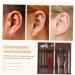 Lurrose Ear Cleaning Kit - Camera Ear Wax Remover Set with Goose Ear Pick Stick for Home - Red Ear picks Ear Wax Cleaning Tools - Buy Online on GoSupps.com